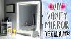 20 Diy Vanity Mirror Using Led Lights Cheap And Easy