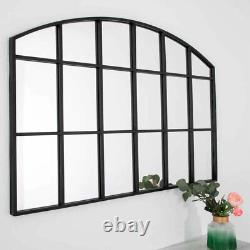 70 x 110cm Window Style Mirror Arch Girls Room Hall Way Window Mirror Home Decor