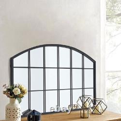 70 x 110cm Window Style Mirror Arch Girls Room Hall Way Window Mirror Home Decor