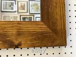 70mm Flat Medium Oak Pine Long and Full Length Dressing Mirrors(2024)