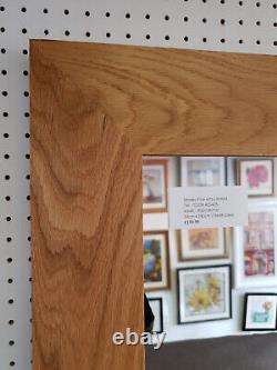 95mm FLAT SOLID OAK LONG & FULL LENGTH DRESSING MIRRORS(2023)