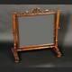 A Beautiful Antique George Iv 1830 Rosewood Tilting Mirror/dressing Glass Carved