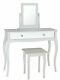 Argos Home Amelie 1 Drawer Mirrored Dressing Table White