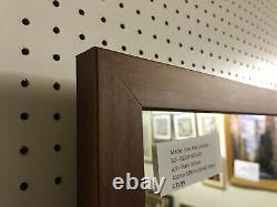 BUY DIRECT NEW MODERN 30mm MAHOGANY LONG AND FULL LENGTH DRESSING MIRRORS