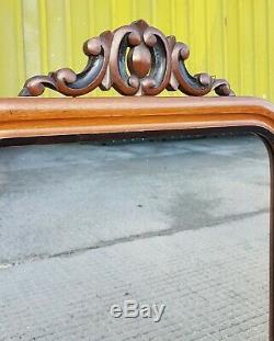 Beautiful French Biedermeier Marble Top Chest of Drawers / Dressing Table Mirror