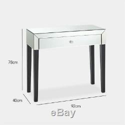 Beautify Mirrored Bedroom Furniture Dressing Table Or Bedside Table Nightstand