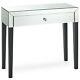Beautify Mirrored Dressing Table 1 Draw Dresser Table Mirror Finish