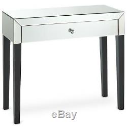 Beautify Mirrored Dressing Table 1 Draw Dresser Table Mirror Finish