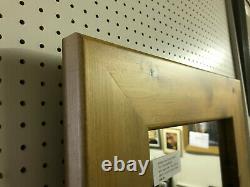 Buy Direct Chunky Light Oak Solid Pine Long And Full Length Dressing Mirrors