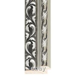 Buy Direct Ornate Silver Shabby Chic Style Long & Full Length Dressing Mirror