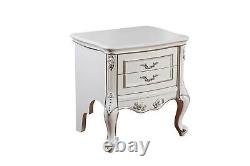 Classic Dressing Table Mirror 3 Pieces Luxury Console Chest Of Drawers Set Italy