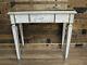 Crackle Dressing Table Mirrored Mosaic Unit With 1 Drawer Console Hallway Stand