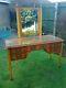 Decorative Dressing Table. Three Drawers/cupboard/mirror/removable Glass Top
