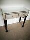 Decorative Mirrored Dressing Table With Two Drawers