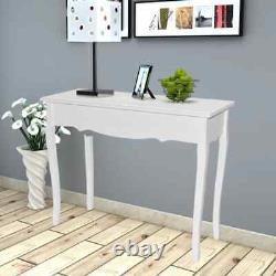 Dressing Console Table White