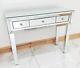 Dressing Table Glass Mirrored Vanity Table Entrance Hall Table Desk Sale Uk