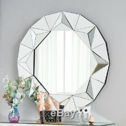Dressing Table Makeup Desk Drawers Stool Mirror Mirrored Crystal Jewelry Glass