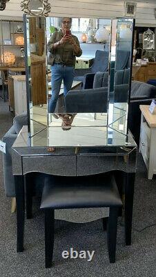 Dressing Table, Matching Stool And Matching Mirror