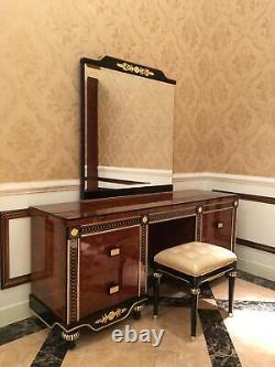 Dressing Table Mirror Luxury Console New Chest Of Drawers Bedroom Baroque Rococo