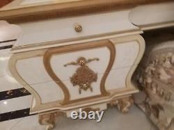 Dressing Table Mirror Stool Luxury Bedroom Baroque Rococo Exsclusive Furniture