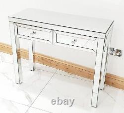 Dressing Table PREMIUM Vanity Entrance Hall Mirrored Glass Console Pro Grade UK