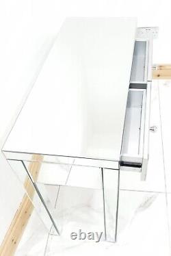 Dressing Table PREMIUM Vanity Mirrored Glass Console Vanity Station Pro Grade UK