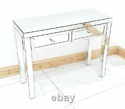 Dressing Table Vanity Entrance Hall Mirrored Glass Console Desk PRO GRADE Table