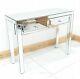 Dressing Table Vanity Entrance Hall Mirrored Glass Console Desk Pro Grade Vanity