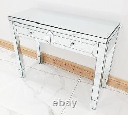 Dressing Table Vanity Table Entrance Hall Desk Table Mirrored Console Desk UK