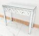 Dressing Table Vanity Table Entrance Hall Table Mirrored Glass Console Desk Pro
