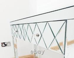 Dressing Table Vanity Table Entrance Hall Table Mirrored Glass Console Desk SALE