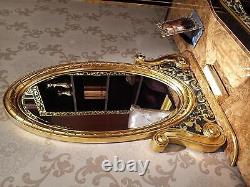Dressing Table With Mirror 2 Piece Luxury Console Bedroom Baroque Rococo Style