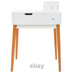 Dressing Table with Mirror MDF 60x50x86 cm Practical Set