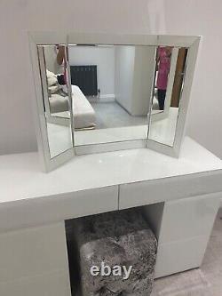 Dressing table, mirror and bedside tables