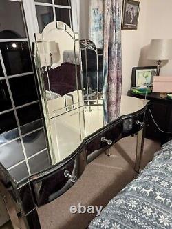Dressing table with mirror and stool Canzano make from Argos, 3 items