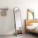 Emke Arched Dressing Full Length Mirror With Led Lights Free Floor Standing