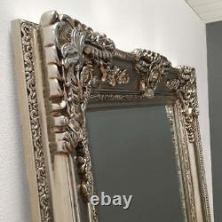Empire XXL Extra Large Ornate Frame Leaner Wall Mirror Champagne 200cm x 100cm
