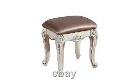 Exsclusive Dressing Table Bedroom Luxury Stool Mirror Wood Set Italian Furniture