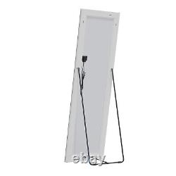 Full Length Mirror with LED Lights 3 Color Dimmable Wall Mounted / Freestanding