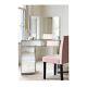 Glass Mirrored Dressing Table And Mirror By Next