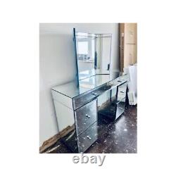 Glass Mirrored Dressing Table And Mirror By Next