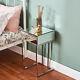 Glass Mirrored Dressing Table Bedside Table Console Dresser Table/mirror Uk