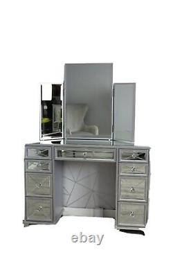 Glass dressing table
