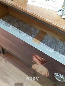 Handpainted Vintage Dressing Table
