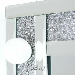 Hollywood Diamond Glitz 6 Dimmable LED Light Bulbs Dressing Table Vanity Mirror