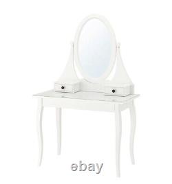 IKEA HEMNES Dressing Table with Mirror (White, 100x50 cm) USED