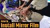 Install Mirror Film Quickly U0026 Easily Without Mistakes