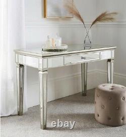 Isabella Assembled Mirrored Dressing Table