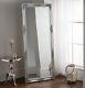 Isadora Full Length Silver Shabby Chic Leaner Wall Floor Mirror 163cm X 72cm