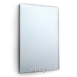 Large Gym Mirror Glass Sheets 3mm thick 4ft-6ft x 2ft-4ft Wall Mounted